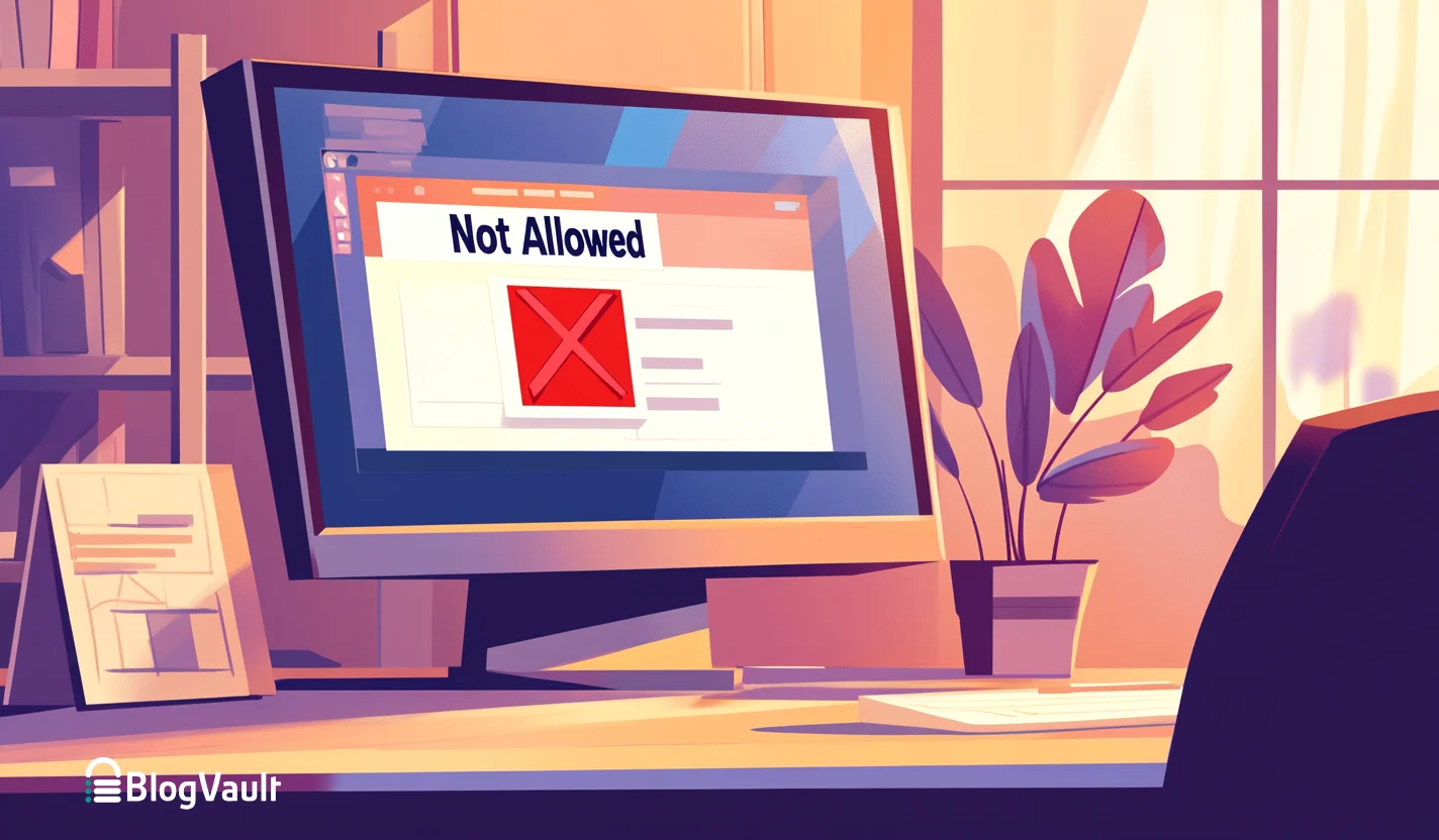 sorry you are not allowed to access this page