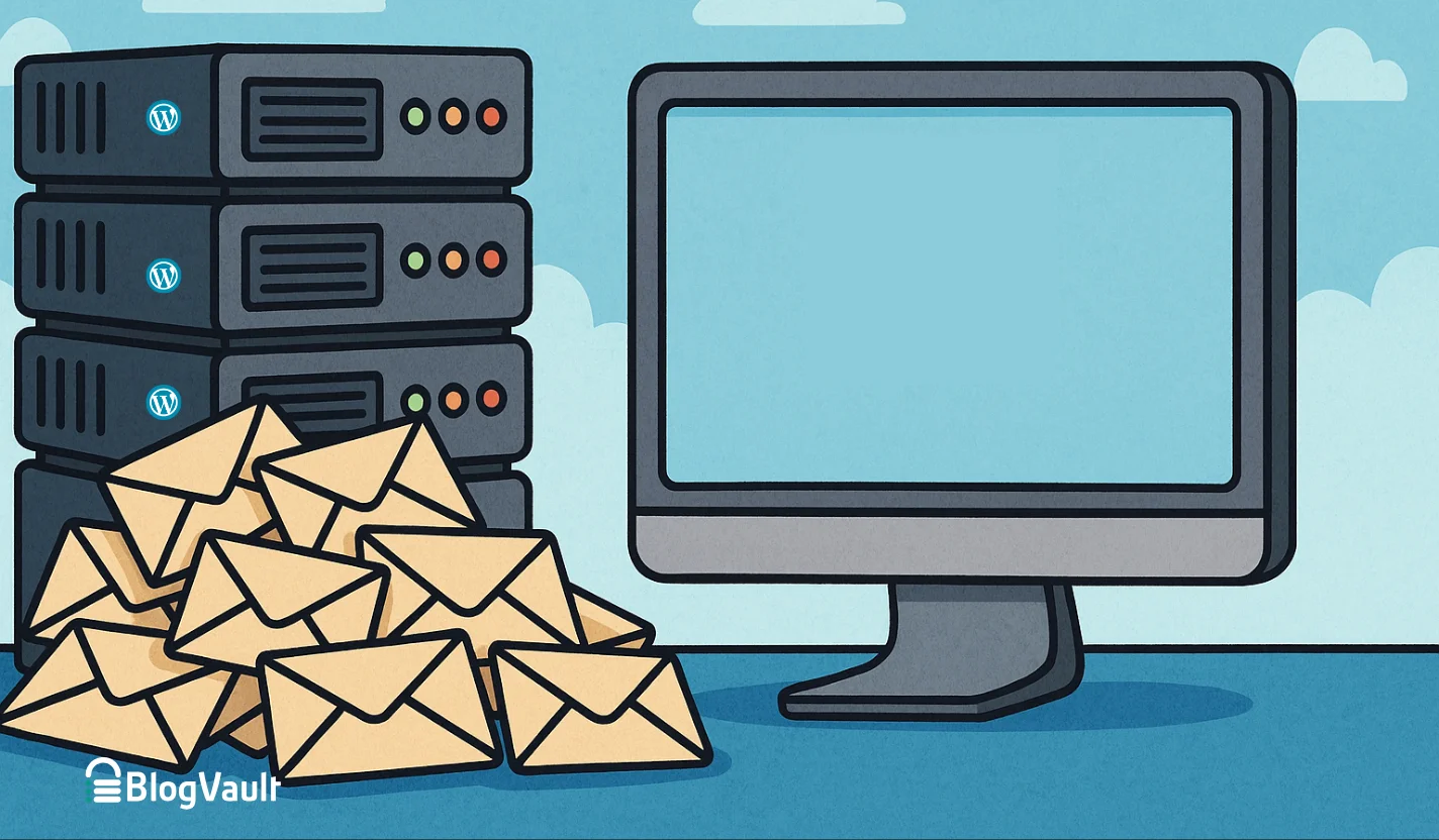 Feature image for WordPress not sending emails